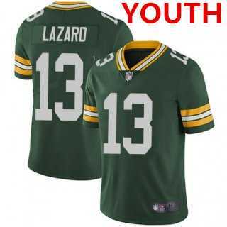 Youth Green Bay Packers #13 Allen Lazard Green Vapor Untouchable Limited Stitched Jersey Dzhi